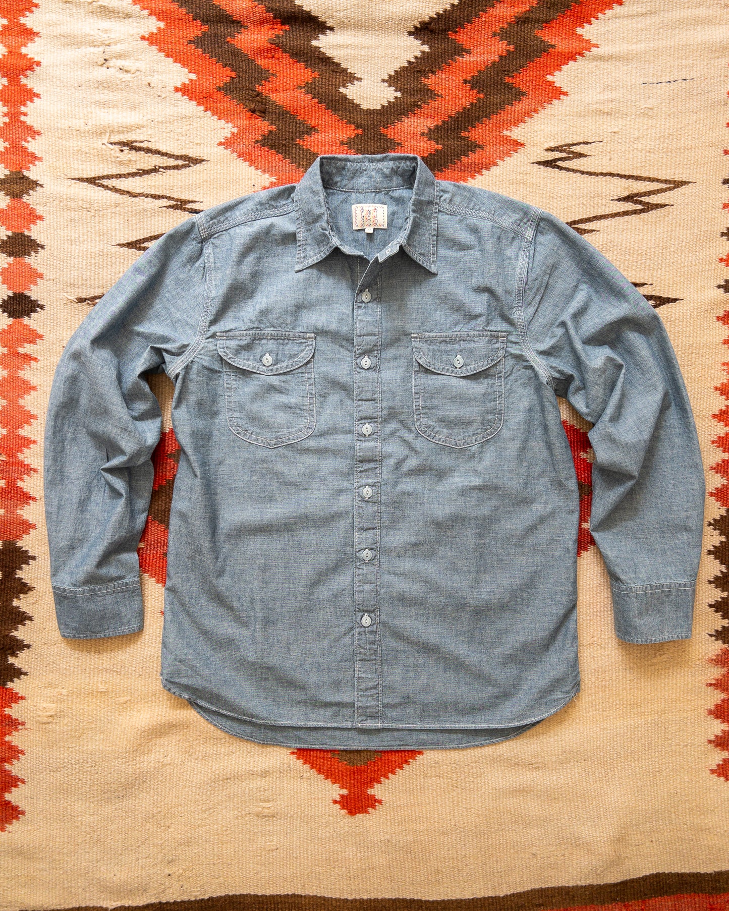 Chambray Workshirt - Rinsed Indigo