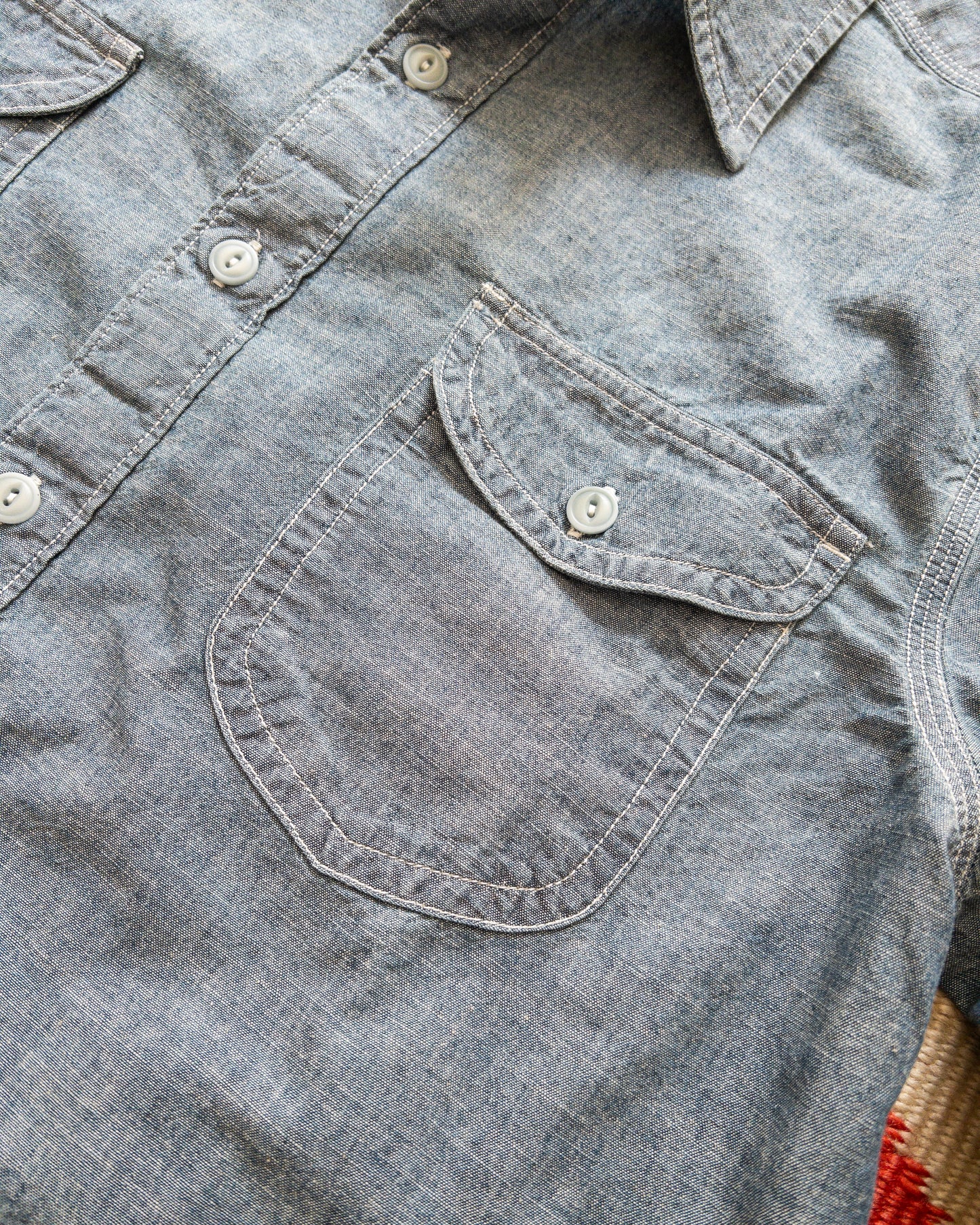 Chambray Workshirt - Rinsed Indigo