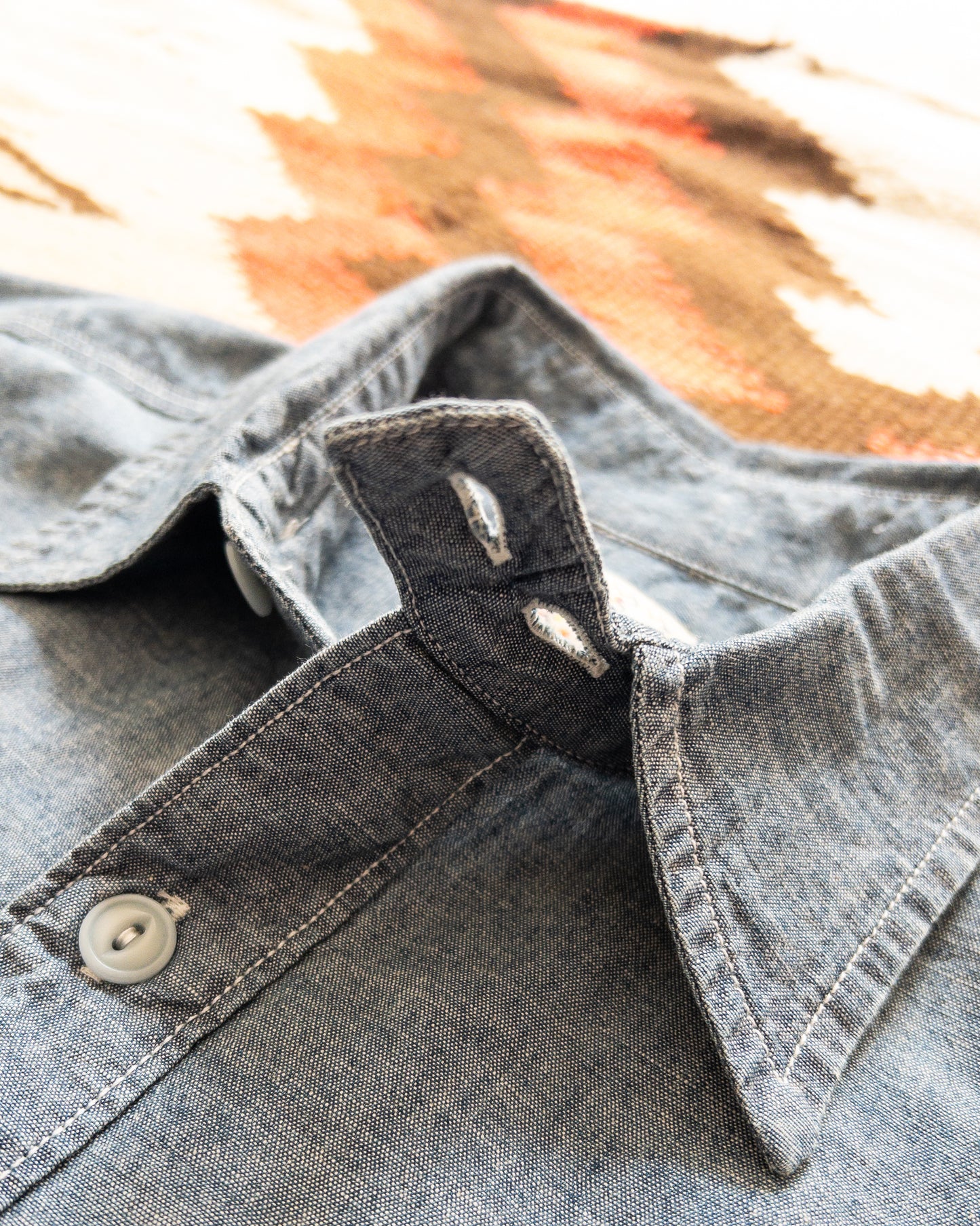 Chambray Workshirt - Rinsed Indigo