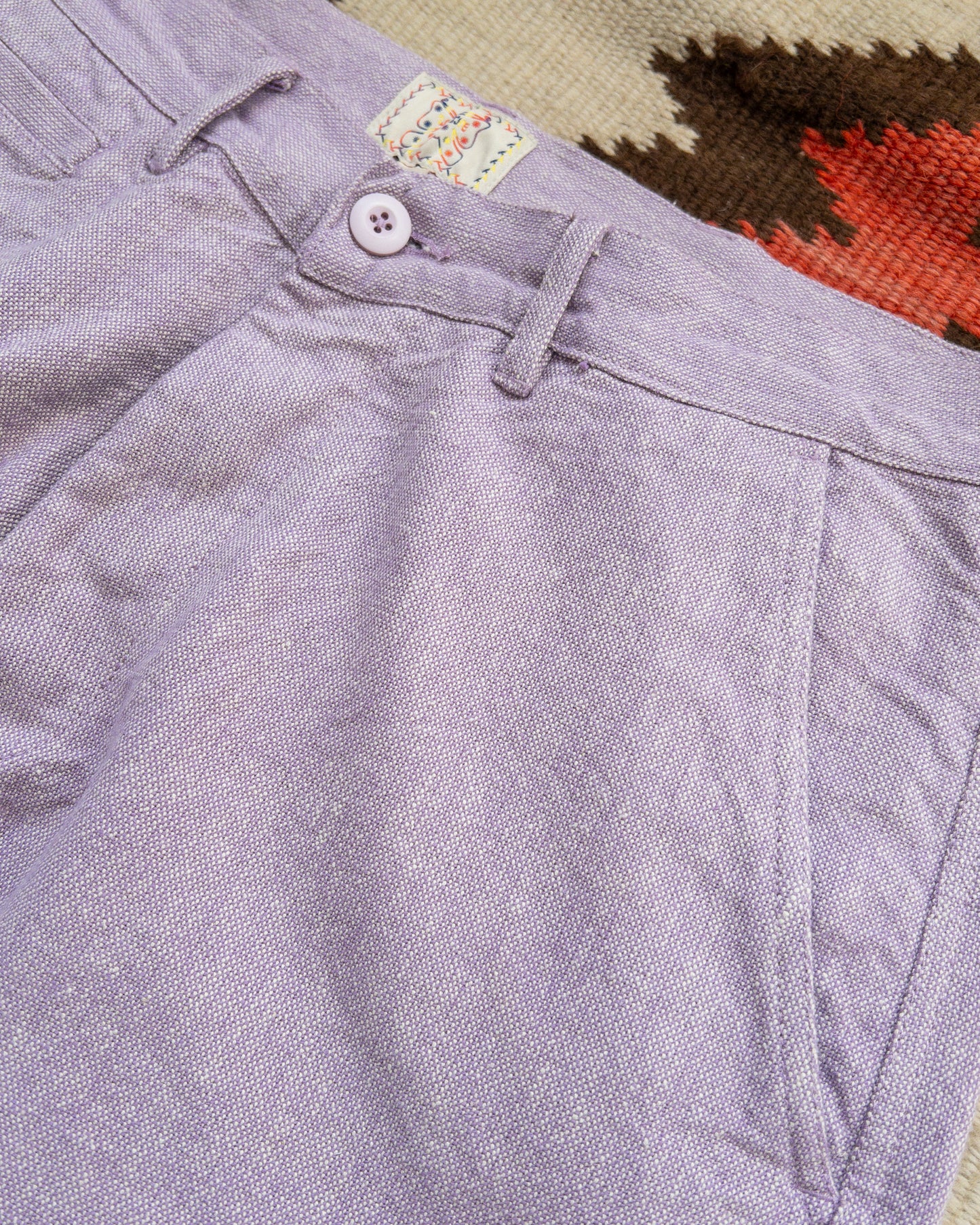 Rustic Plainweave Chino - Hazy Purple