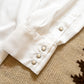 Tencel Gabardine Pearlsnap Shirt - Natural