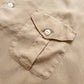 Tencel Gabardine Patio Shirt - Camp Khaki