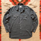 Tencel Gabardine Pearlsnap Shirt - Faded Black