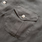 Tencel Gabardine Patio Shirt - Faded Black