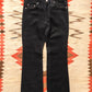 Nubuck Five Pocket Flares - Black