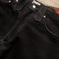 Nubuck Five Pocket Flares - Black