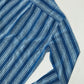 Indigo Cotton/Linen Workshirt - Awning Stripe