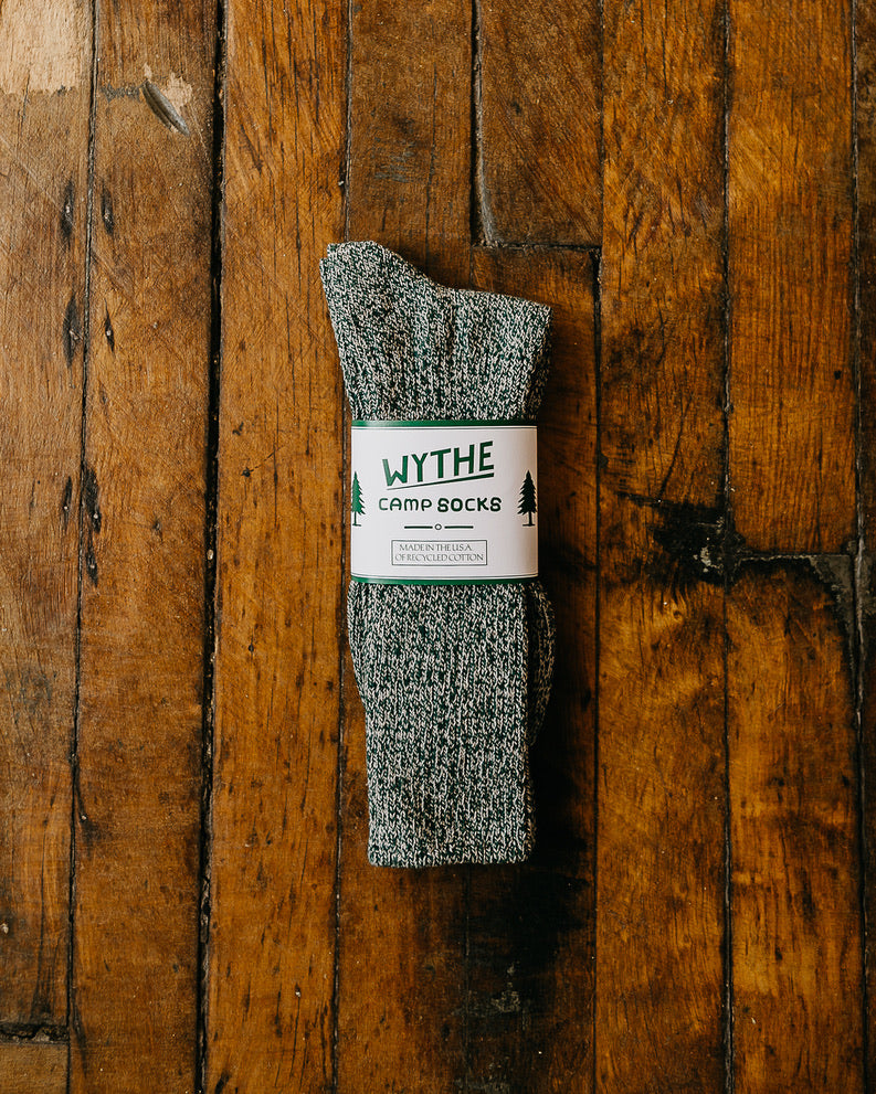 Recycled Cotton Camp Socks – Wythe New York