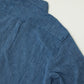 Indigo Cotton/Linen Button Down Shirt - Microcheck