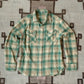 Washed Flannel Pearlsnap Shirt - San Luis Valley Hearth Plaid