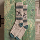 Mallard Flight Recycled Cotton Camp Socks
