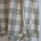 Washed Flannel Workshirt - Sage/Cream Buffalo Plaid