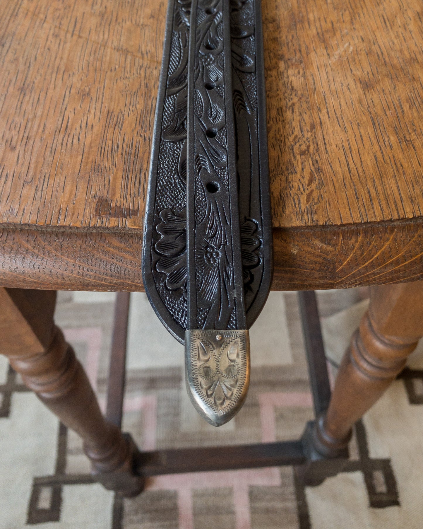 Western Tooled Ranger Belt