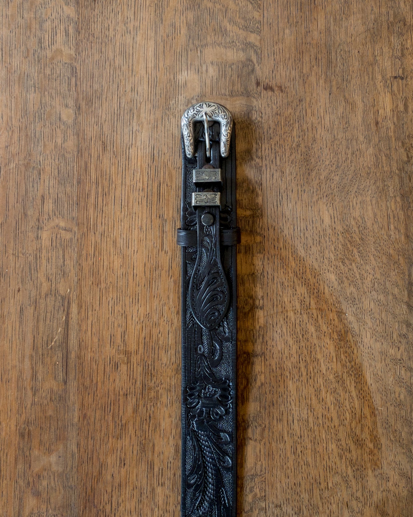 Western Tooled Ranger Belt