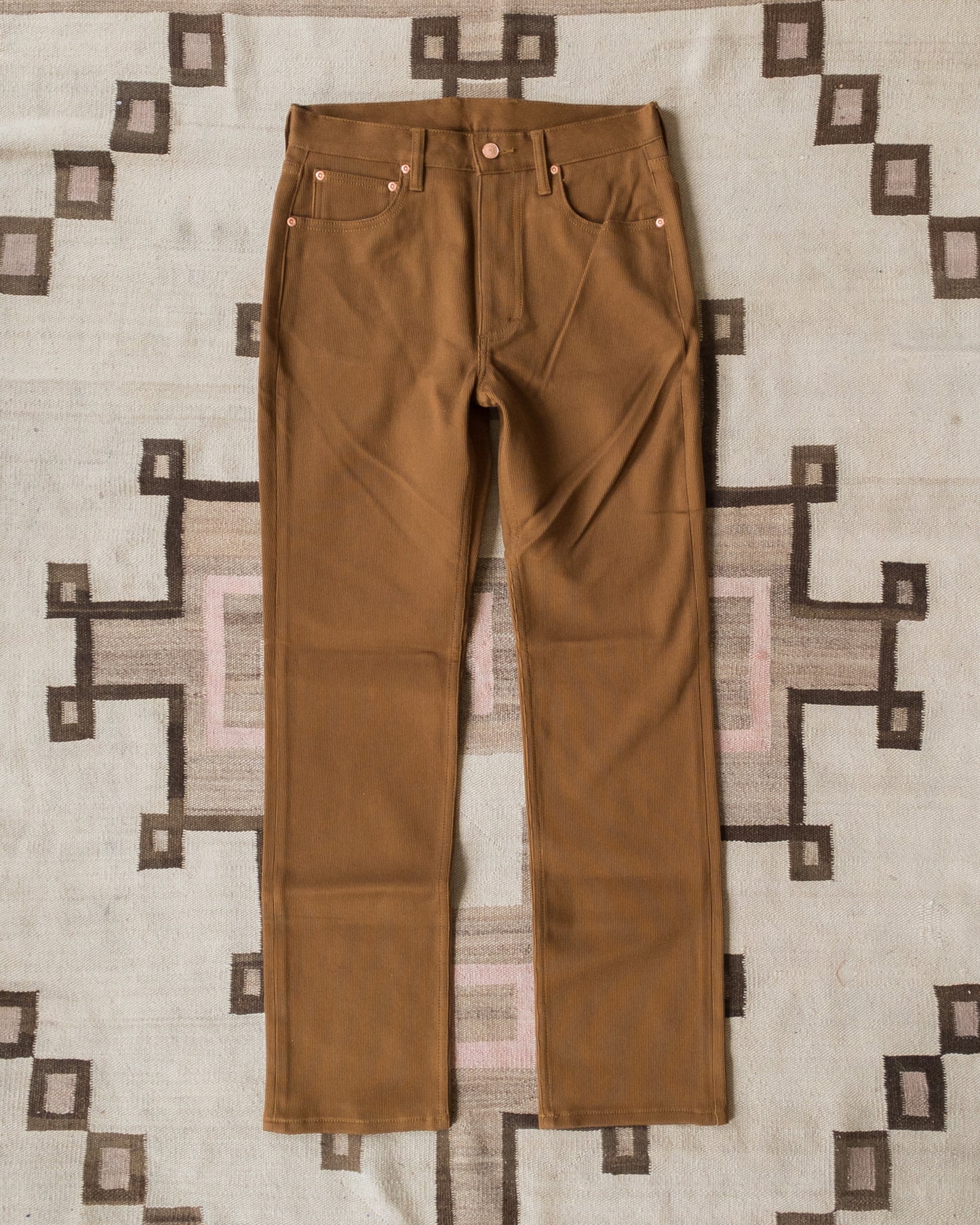 Bay Brown Bedford Cord Five Pocket Pants