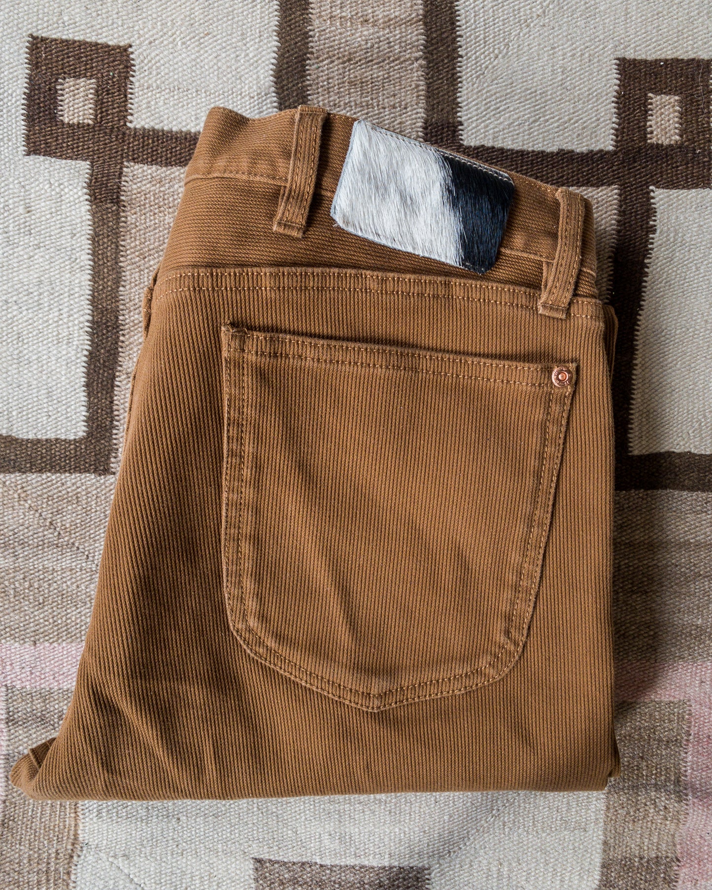 Bay Brown Bedford Cord Five Pocket Pants