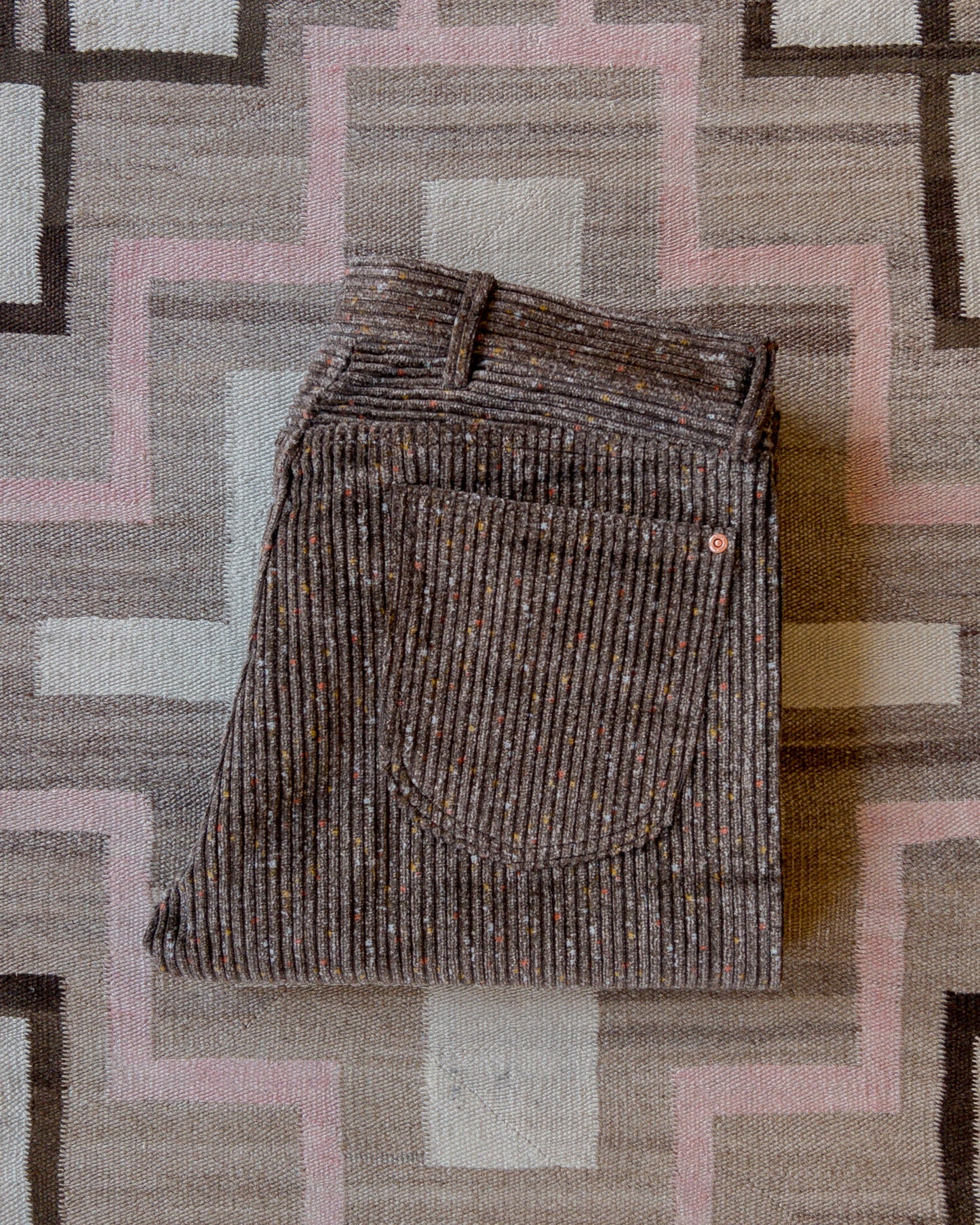 Donegal Corduroy Five Pocket Pants - Rustic Brown