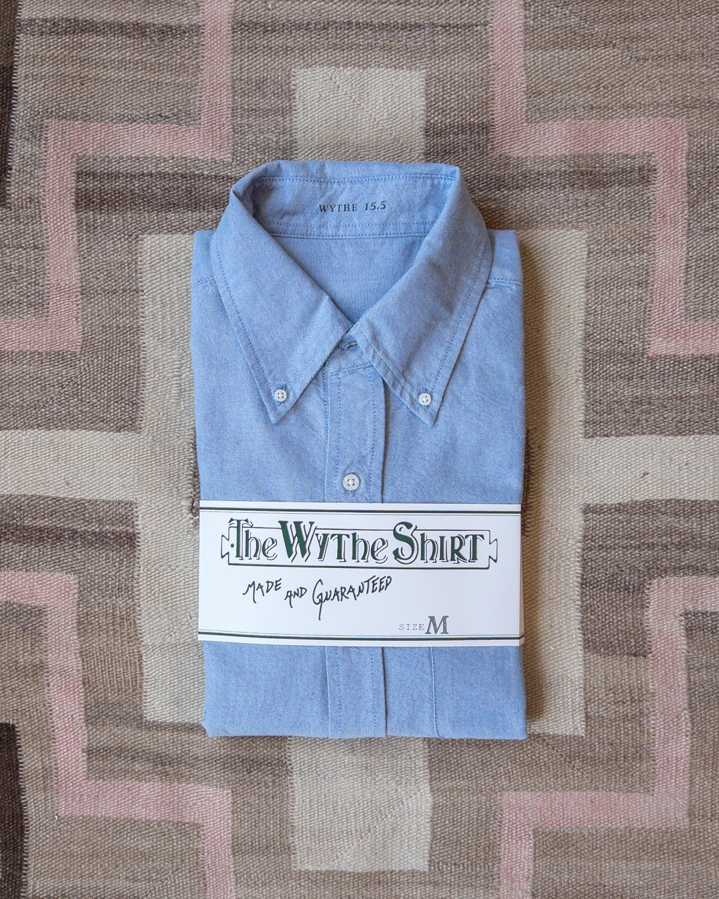 Oxford Cloth Button Down - Vintage Blue