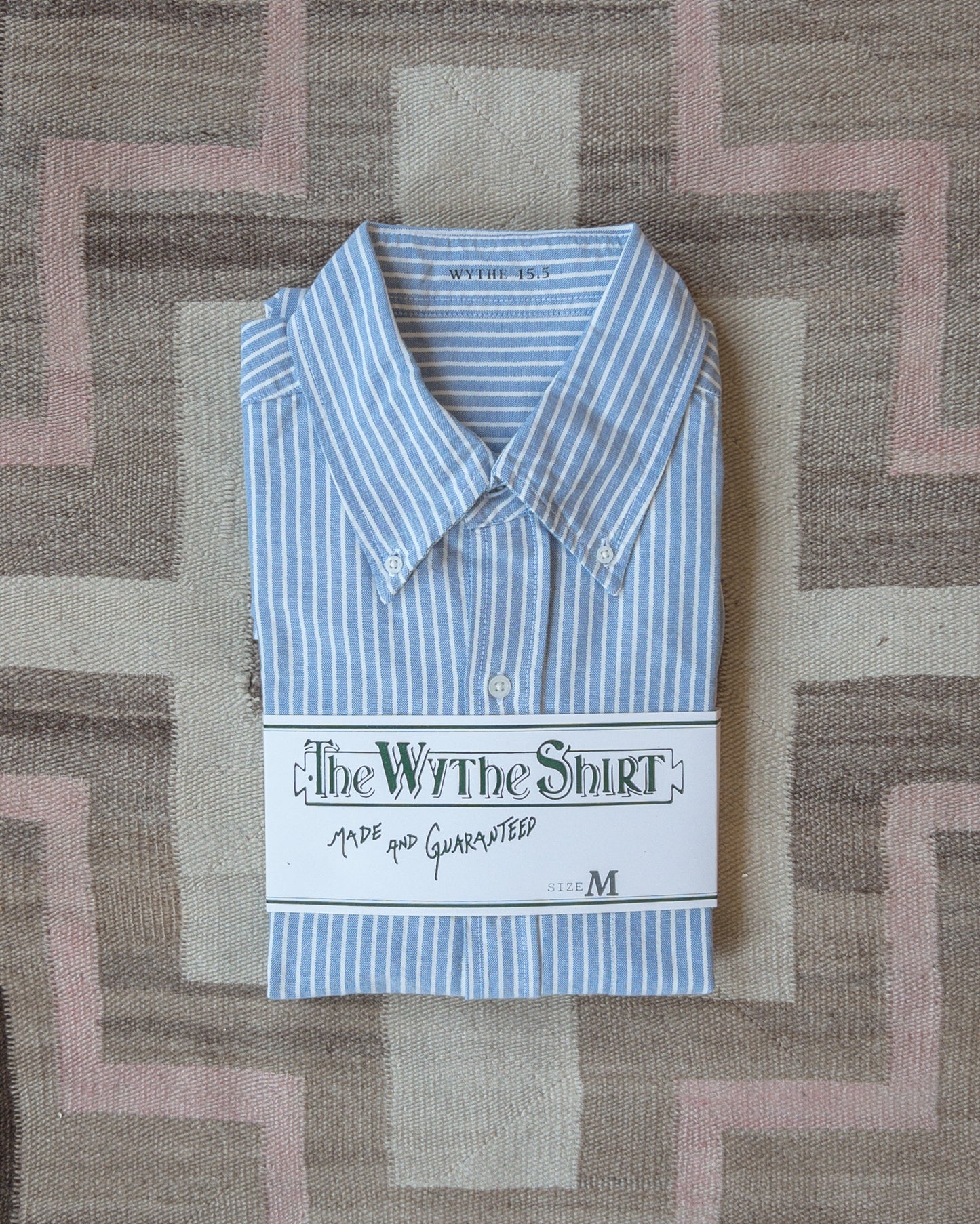 *NEW* Oxford Cloth Button Down - Blue and White Stripe