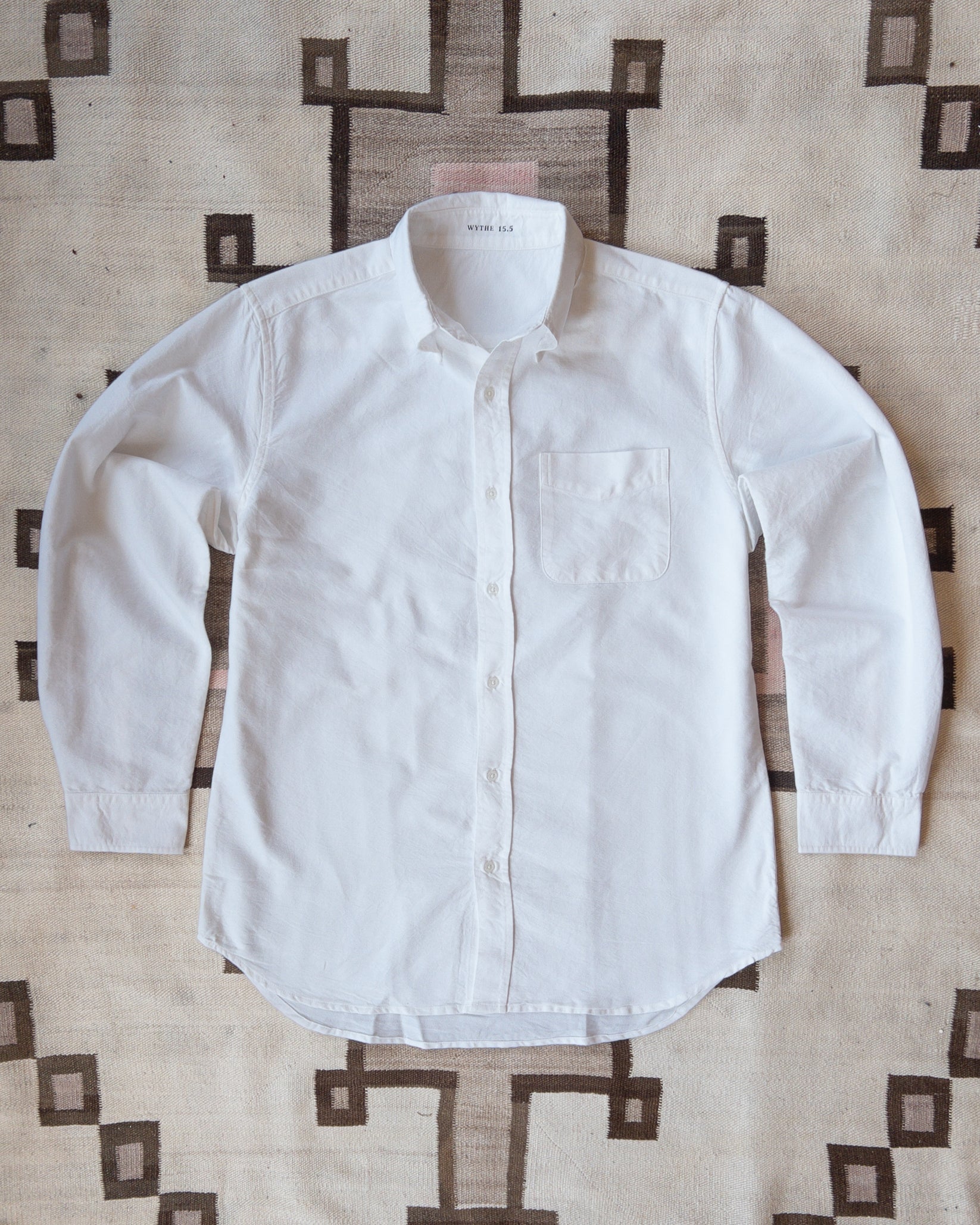 Oxford Cloth Button Down - Classic White – Wythe New York