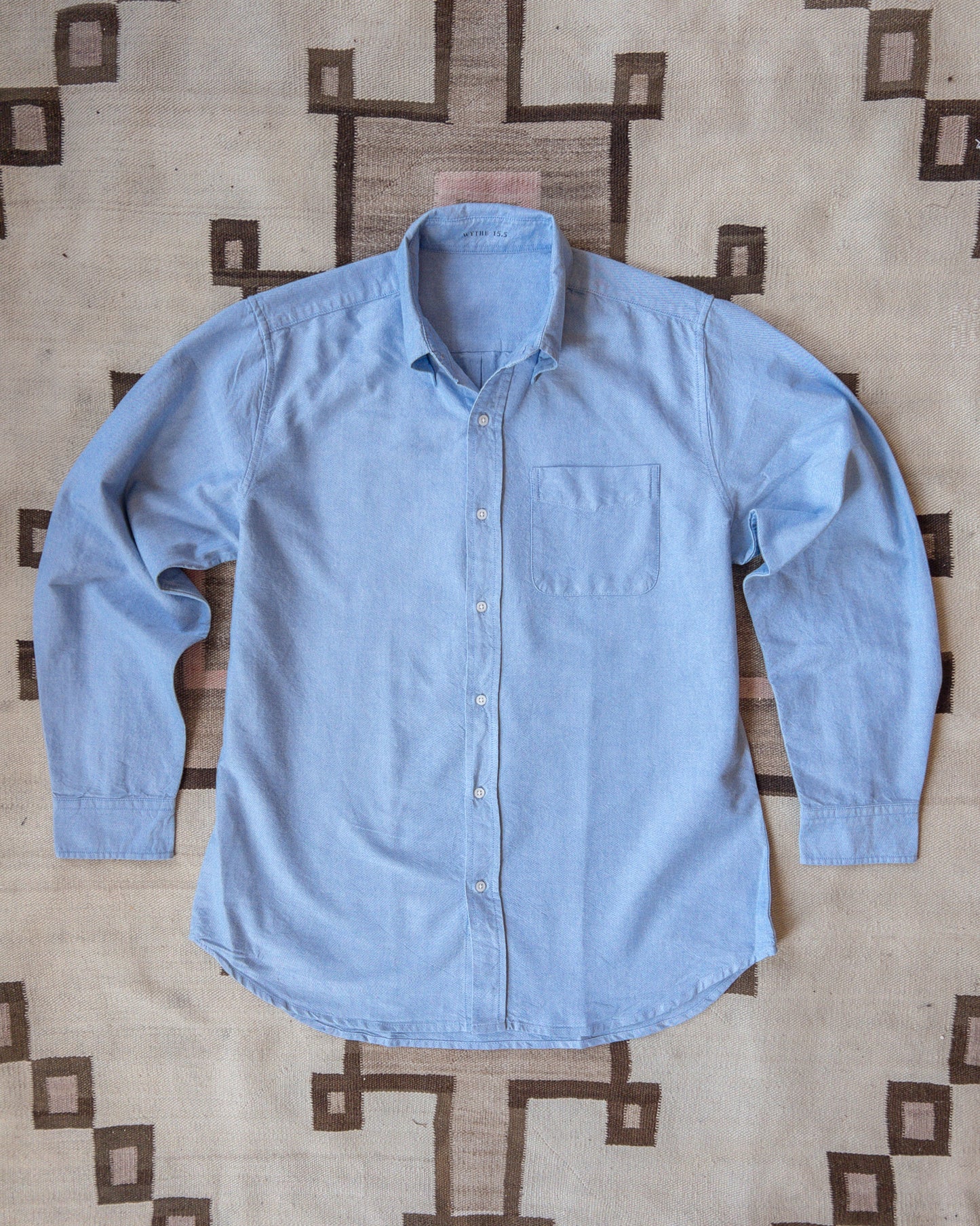 Oxford Cloth Button Down - Vintage Blue