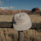 Chainstitched Canvas Ranch Hat - Cream